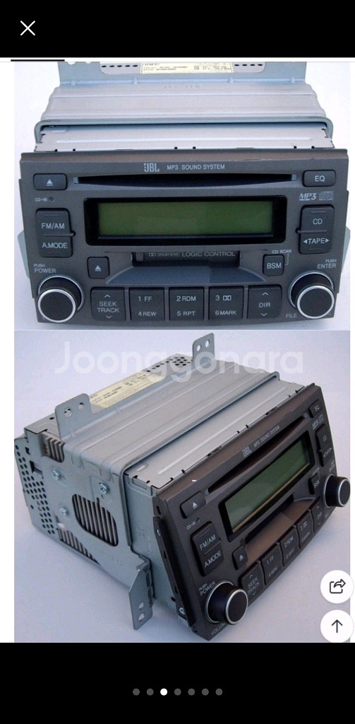 TG 그랜저 JBL MP3카오디오--1