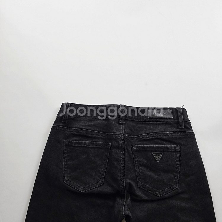 게스 청바지 스판 흑청 데님 사이즈27 R2748--3