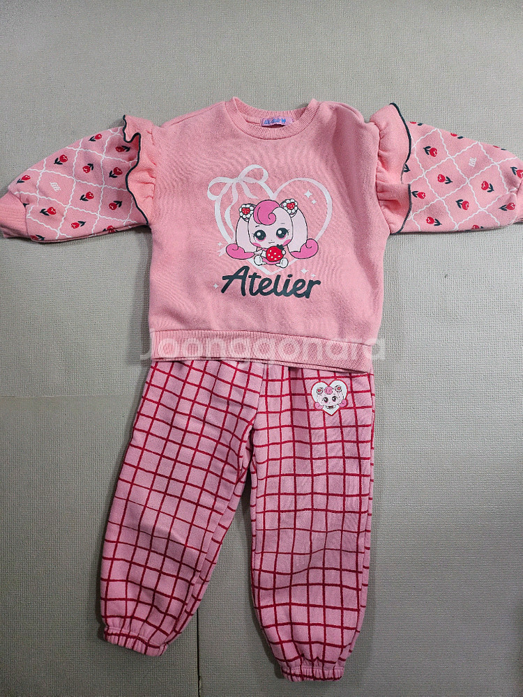 티니핑 겨울옷 상하세트 110--0