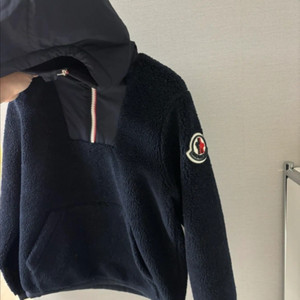 몽클레어 키즈 후드 집업