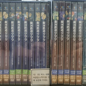 은하철도 999 애니메이션 완전판 DVD 박스세트