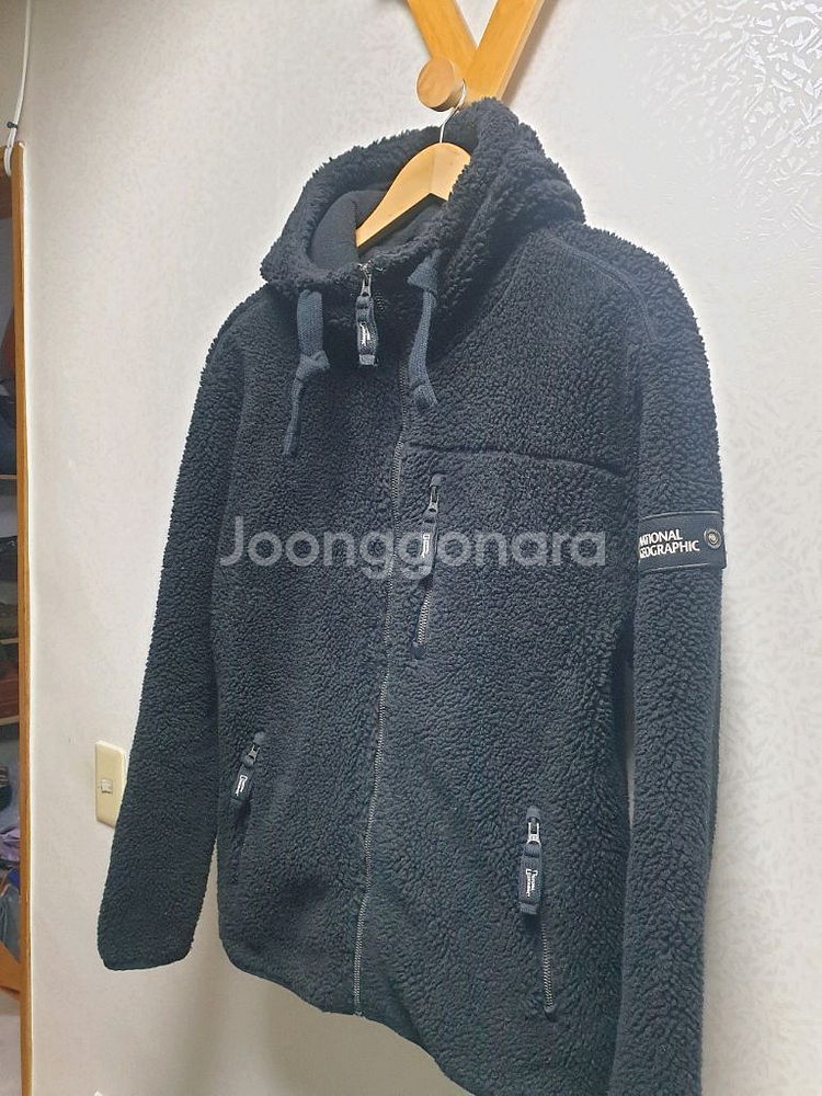 [xl/105] 내셔널지오그래픽 후리스 후드집업--1