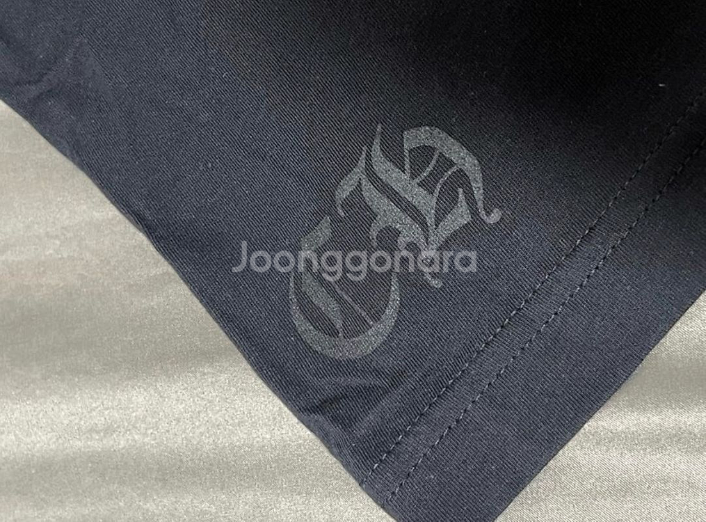 크롬하츠 퍼플 넥 레터링 롱슬리브 M--3