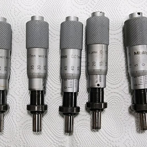 미스토요 헤드 마이크로미터 일괄 (일제) 1-15mm