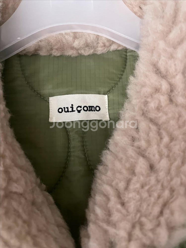 위꼬모 밀리터리 패딩(숏)--3