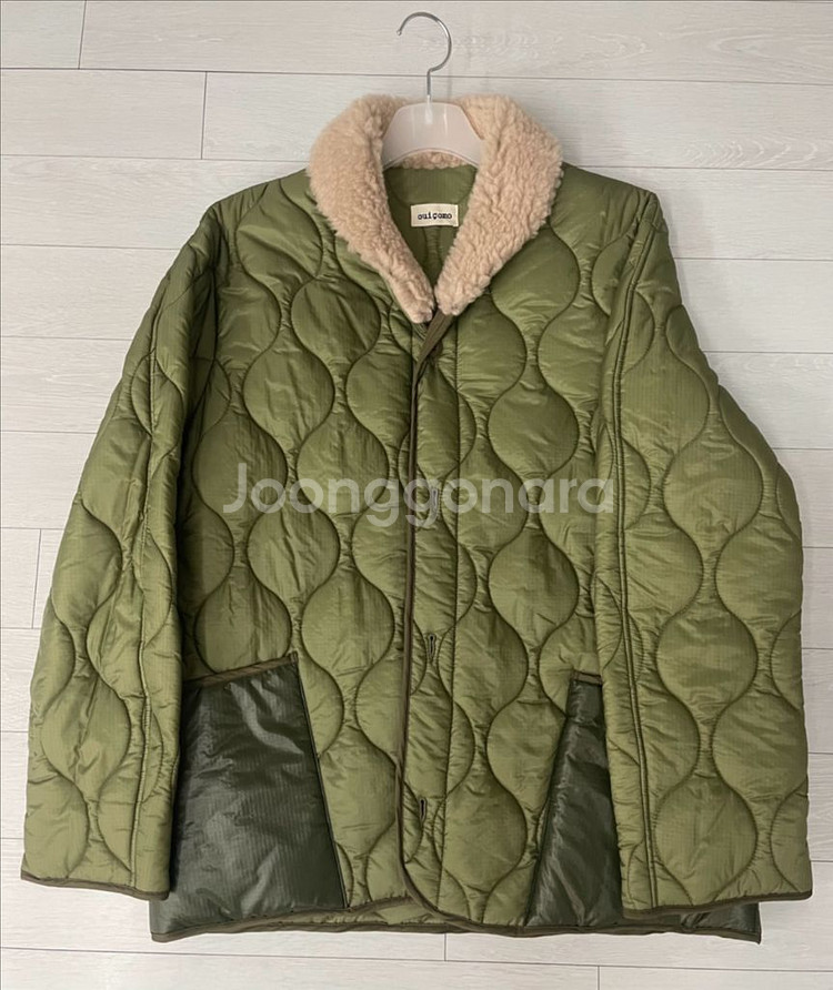 위꼬모 밀리터리 패딩(숏)--2