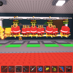 브레인롯훔치기 로스 어드민 럭블 18개