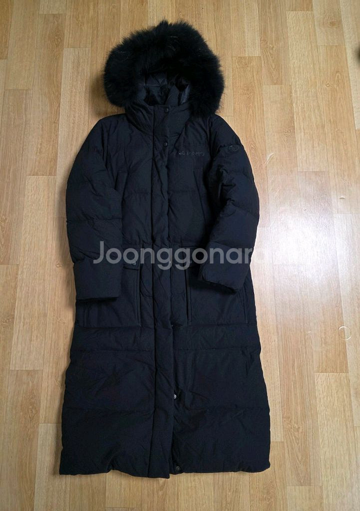 (택포)디스커버리 구스롱패딩 여 90 넉넉--0