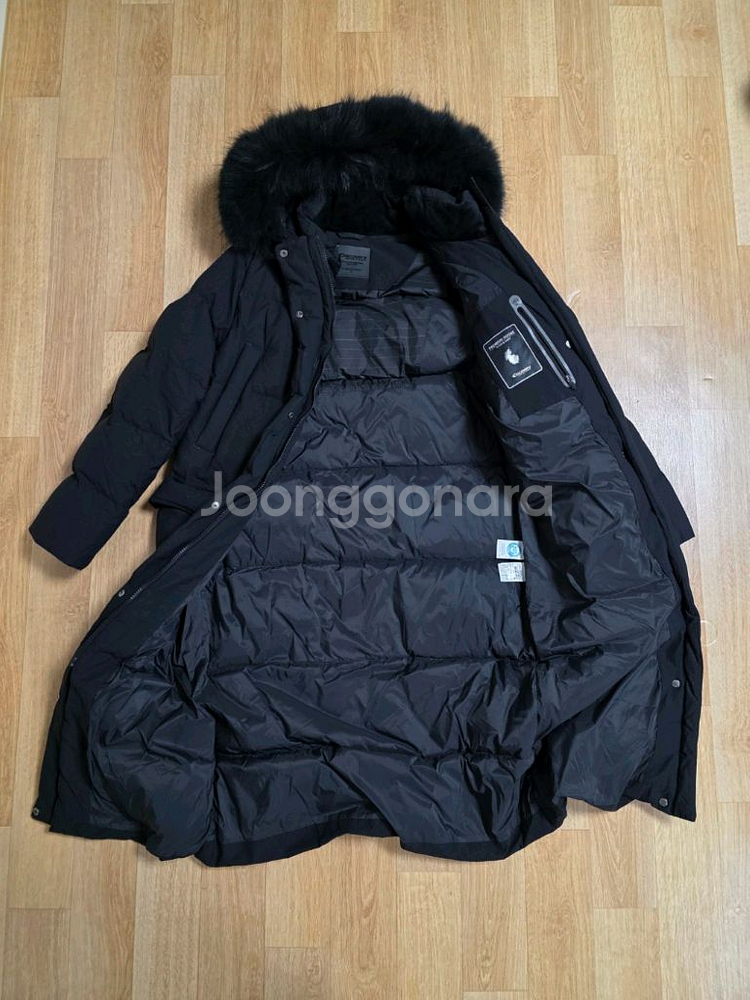 (택포)디스커버리 구스롱패딩 여 90 넉넉--2