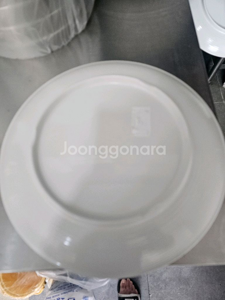 돈까스 그릇 가로21cm--1