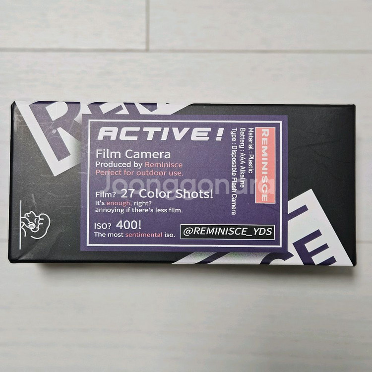 (새상품) reminisce 리모네스 감성 필름 카메라--1