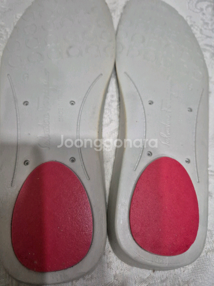 페라가모 SF로고 스웨이드 로퍼--7