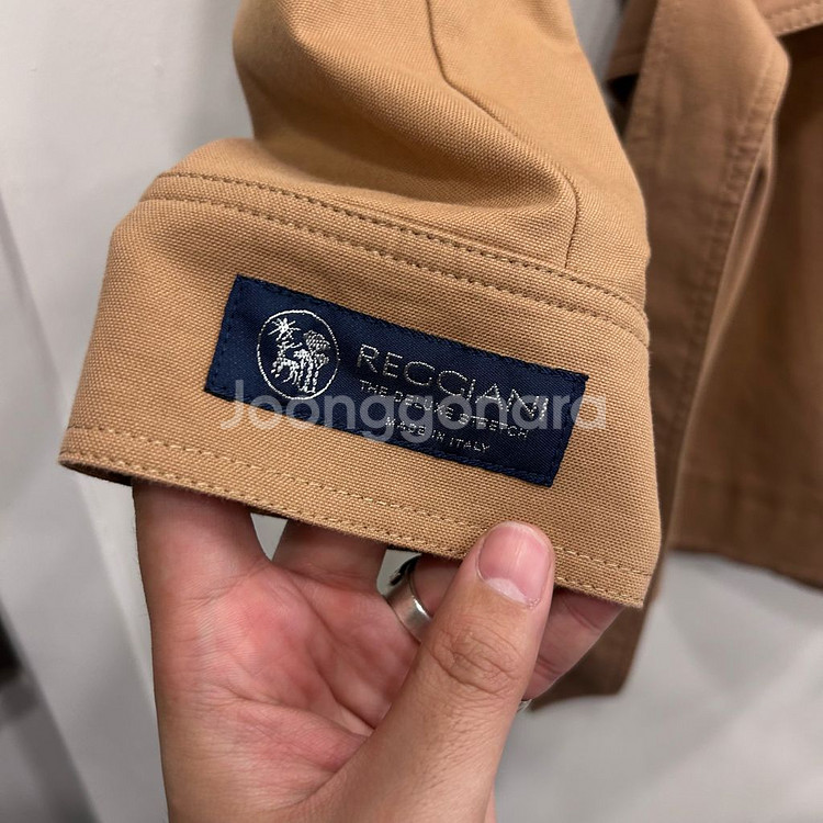 it MICHAA 체스트포켓 벨티드 코튼 헌팅자켓--5