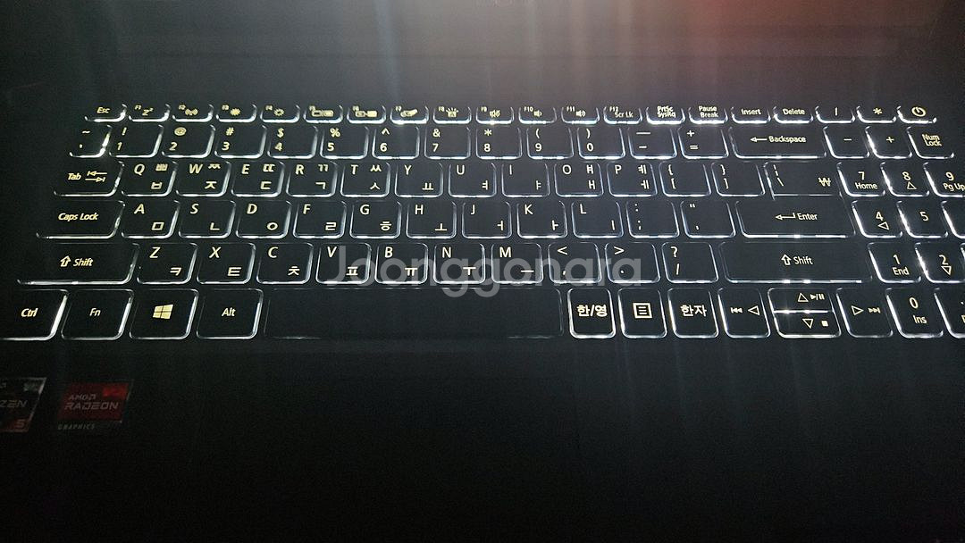 에이서 노트북 라이젠5 16램 256g 배터리90프로 새것컨디션--7