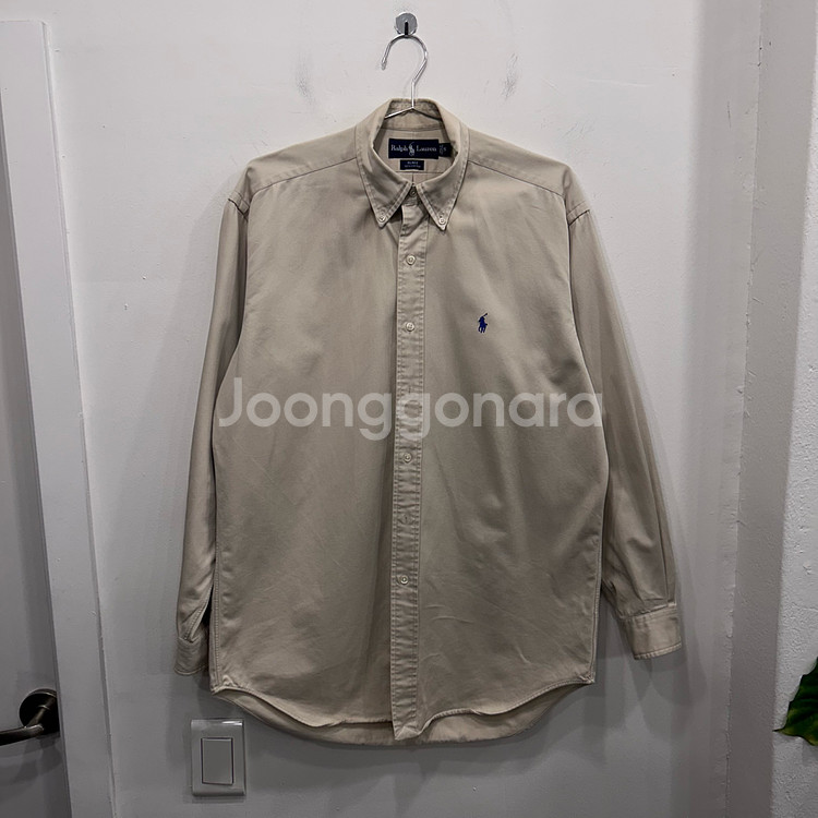 폴로 랄프로렌 블레이크 헤비코튼 카라 셔츠--1