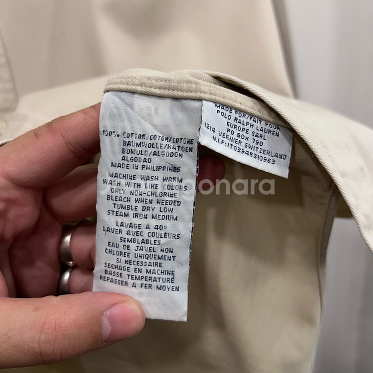 폴로 랄프로렌 블레이크 헤비코튼 카라 셔츠--3