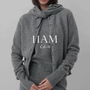 쁘띠 울 삼각 스카프(울 니트 스카프)