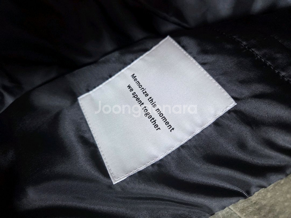 인사일런스 정품 스웨이드 카키 자켓 100사이즈--2