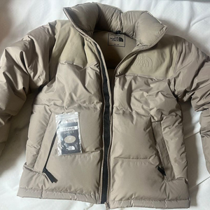 노스페이스 고어 눕시 다운 자켓 베이지 XS