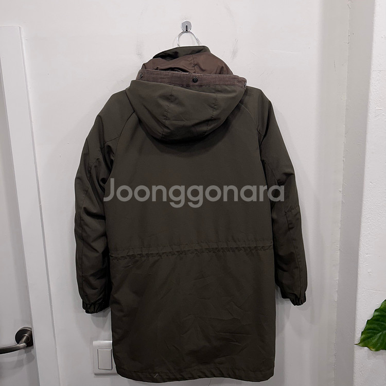 빈폴 아웃도어 덕다운 이너탈부착 후드 퍼프패딩--4