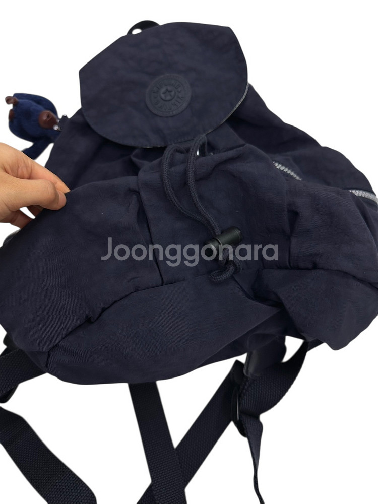 키플링 복조리 백팩 다크퍼플--4