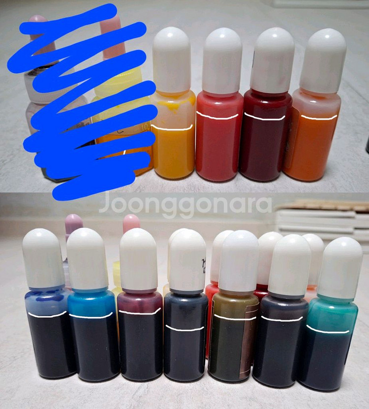 레진아트 조잭제 잉크 재료--1