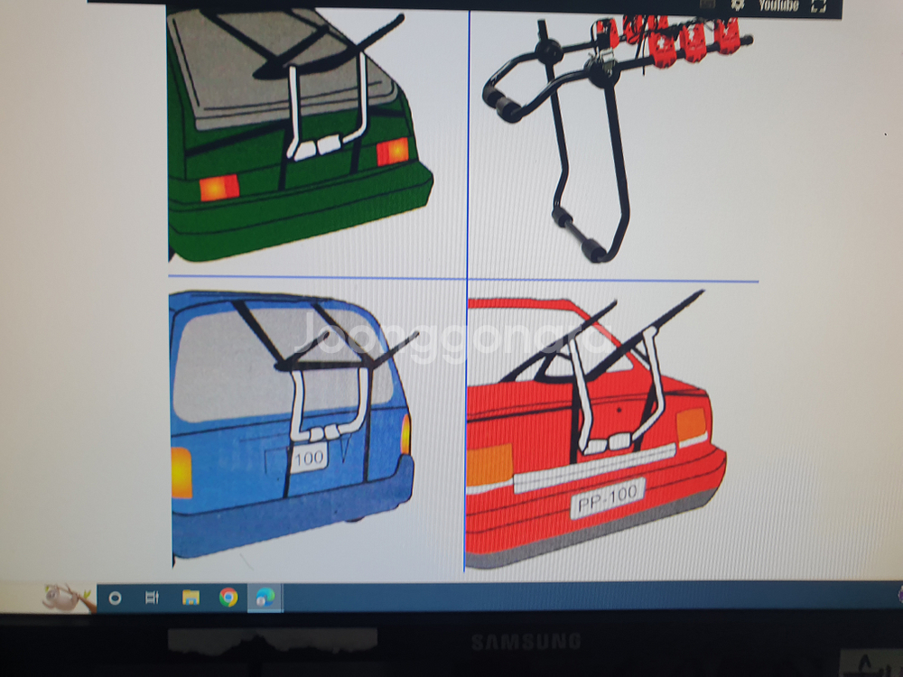 미토(MITO) 자전거 2대 캐리어(트렁크형)--0