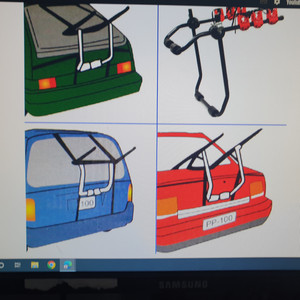 미토(MITO) 자전거 2대 캐리어(트렁크형)