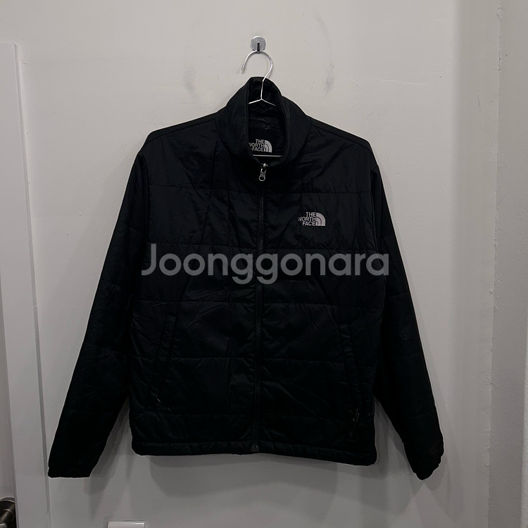 노스페이스 스몰로고 퀼팅 하이넥 경량 패딩--1