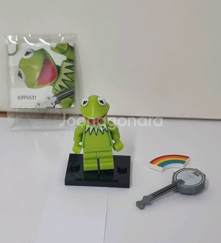 레고 머펫 71033 개구리 커밋 피규어--1