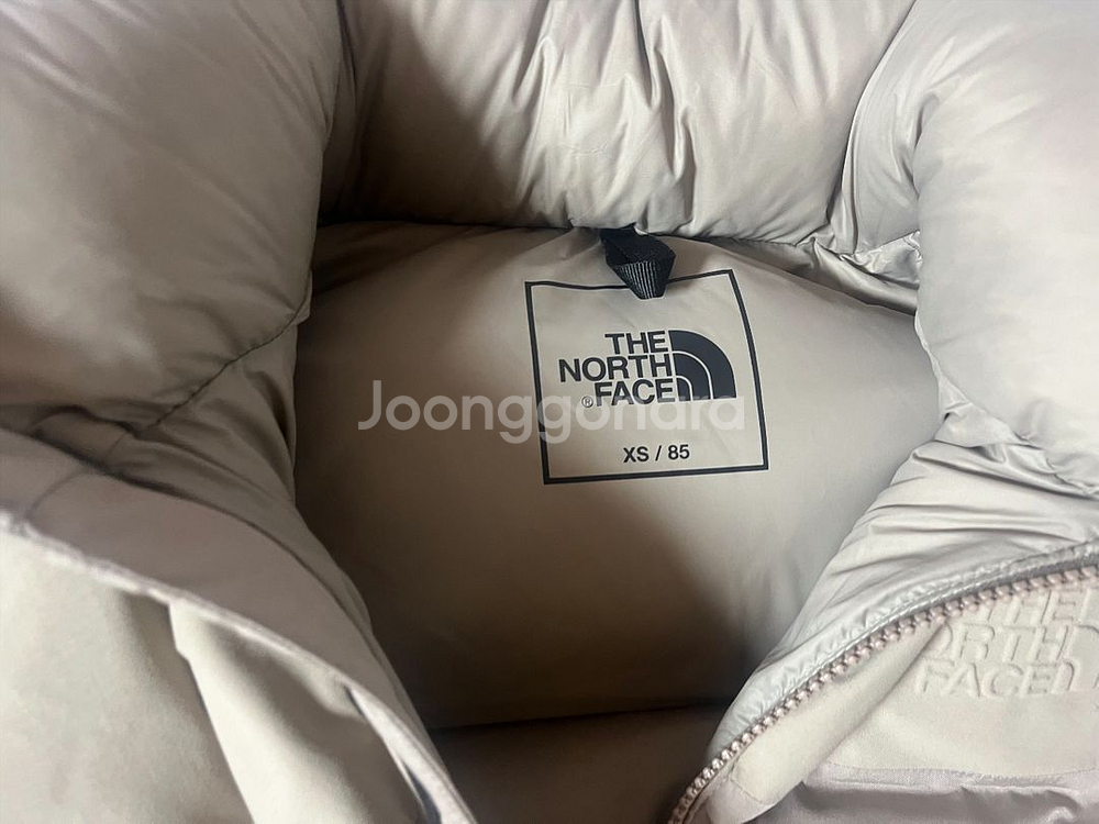 노스페이스 고어 눕시 다운 자켓 베이지 XS--2