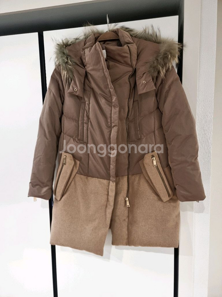 한섬 sjsj 오리털패딩 66 m--0