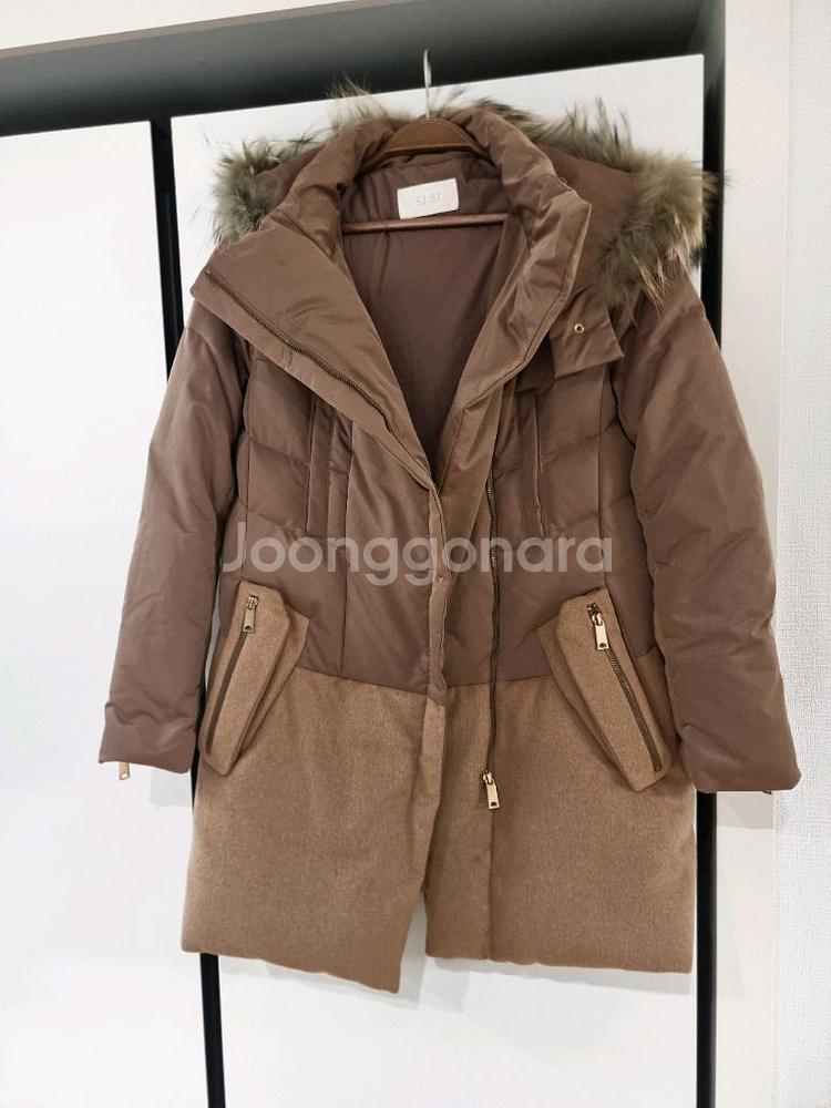 한섬 sjsj 오리털패딩 66 m--1