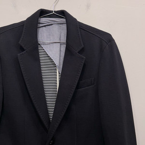 라코스테 스티치 투버튼 헤비 코튼 블레이져