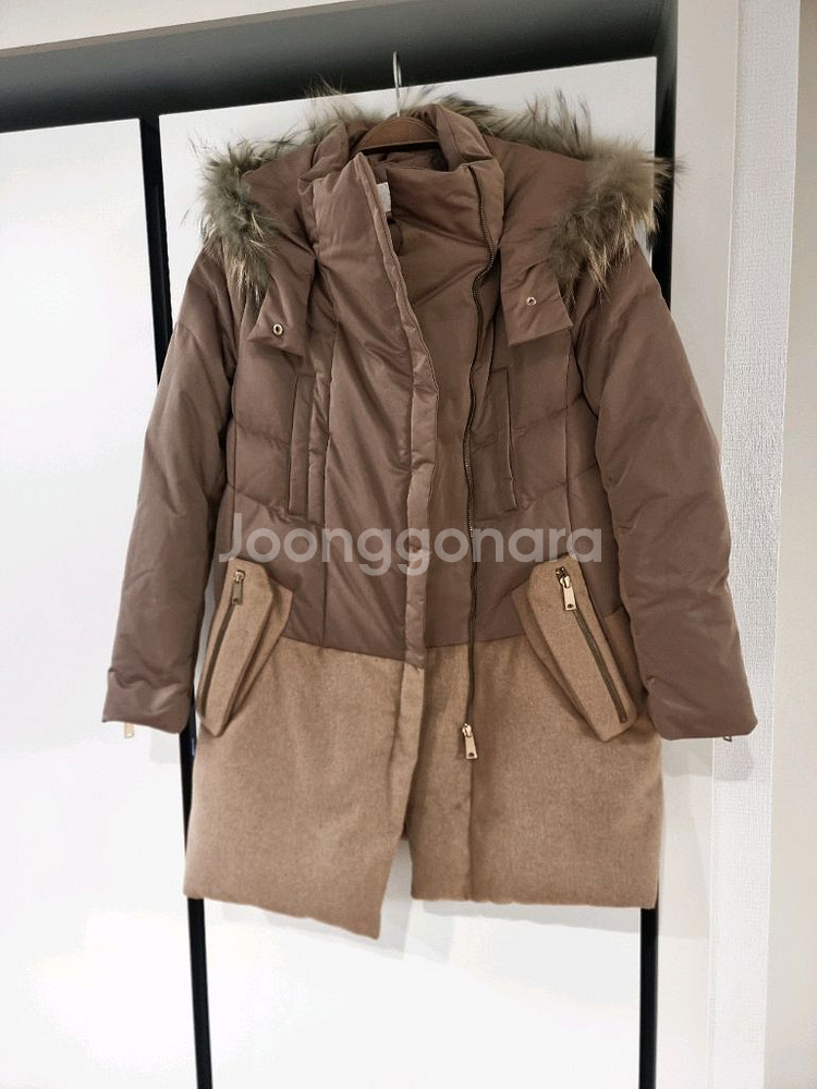 한섬 sjsj 오리털패딩 66 m--4