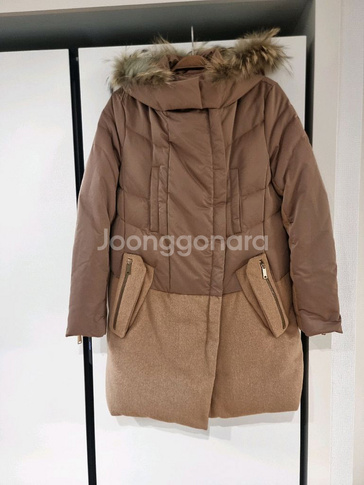 한섬 sjsj 오리털패딩 66 m--6