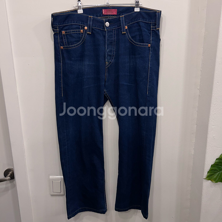 리바이스 아이코닉 TYPE1 진청 데님팬츠--1