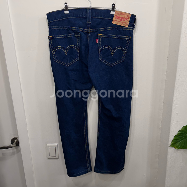 리바이스 아이코닉 TYPE1 진청 데님팬츠--5