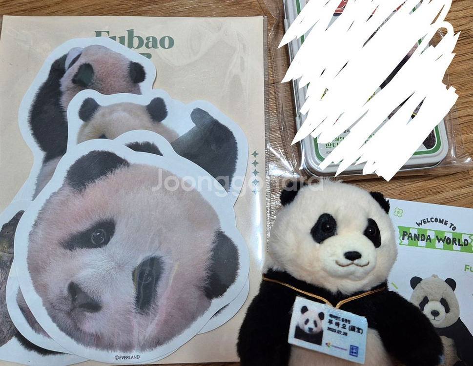 푸바오 바오패밀리 굿즈 일괄 판매 합니다!--0