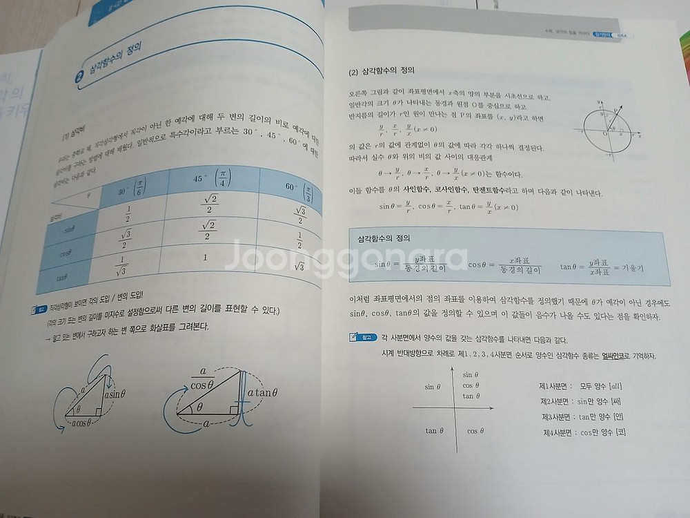 김기현T 아이디어 수1+수2본책 복습북 워크북 풀세트--2