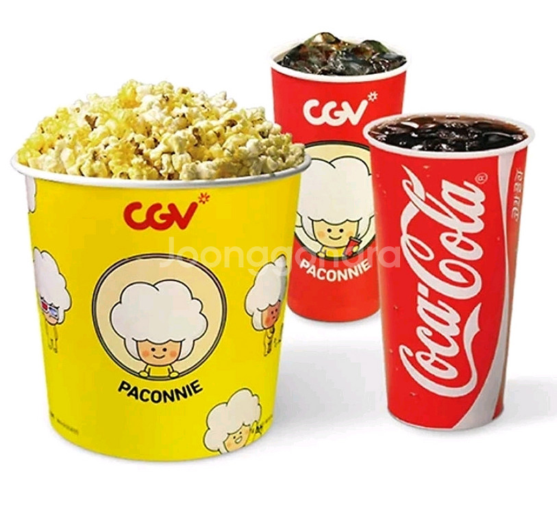 cgv cgv콤보 기프티콘 더블콤보 라지콤보 팝콘 콜라--0