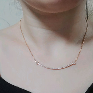 14k핑크골드 목걸이