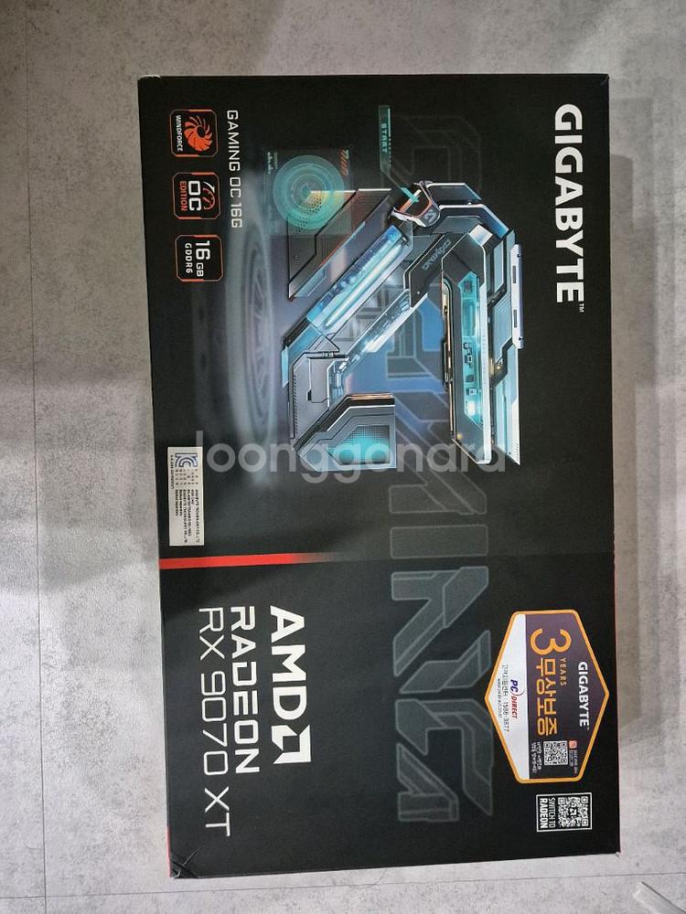 기가바이트 9070xt oc 팝니다.--0