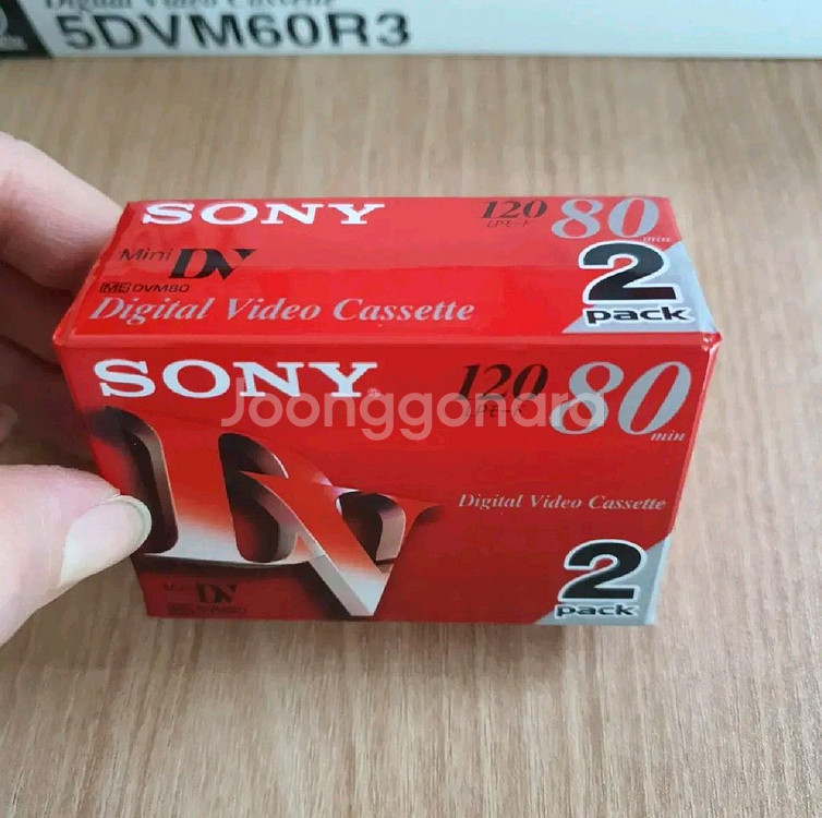 SONY 소니 캠코더 테잎 80분 MiniDV 2DVM--3