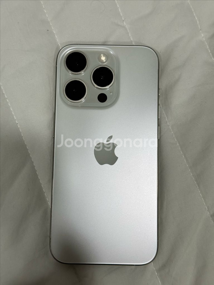 아이폰 15 Pro 256GB, 배터리 100%--0