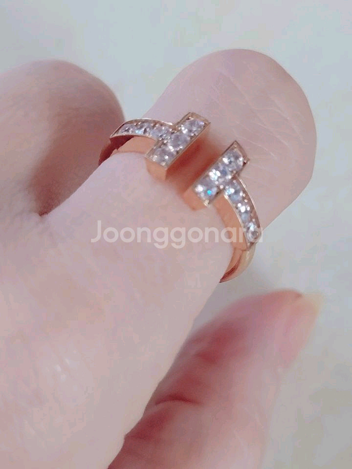 14k핑크골드 반지--1