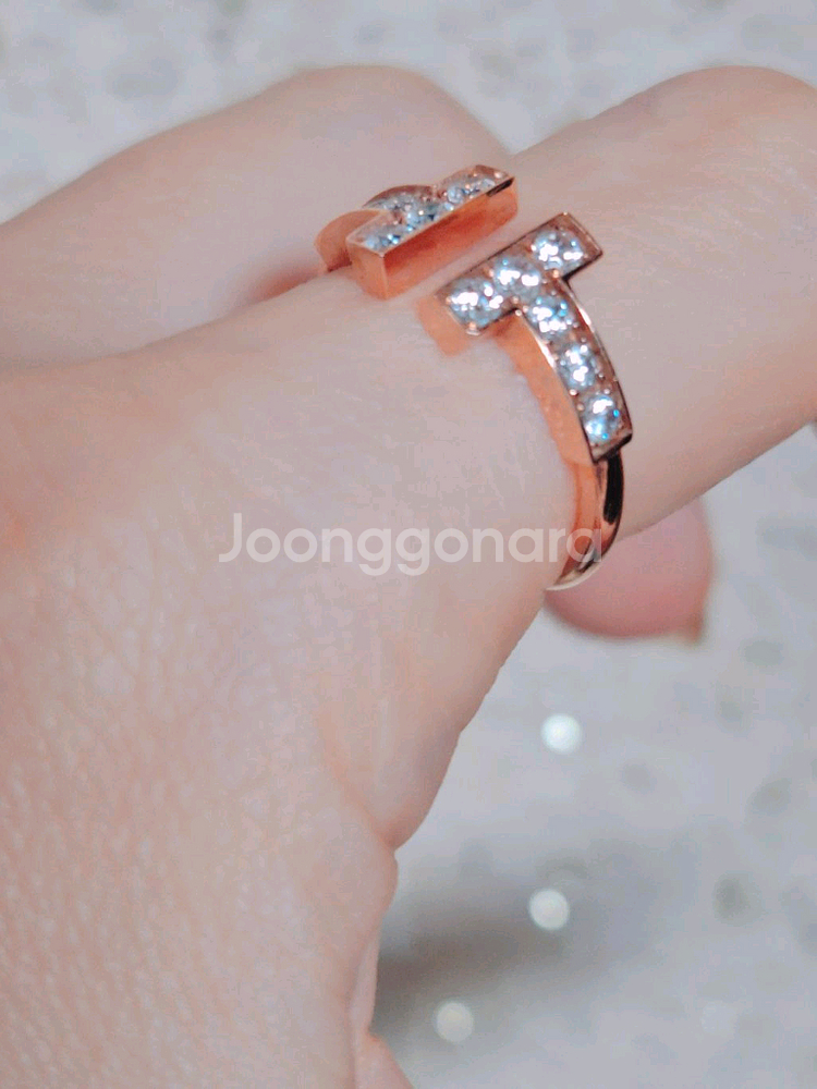 14k핑크골드 반지--2