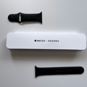 애플워치 에르메스 42/44/45mm 스포츠밴드 누아르