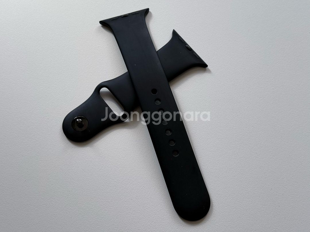 애플워치 에르메스 42/44/45mm 스포츠밴드 누아르--4