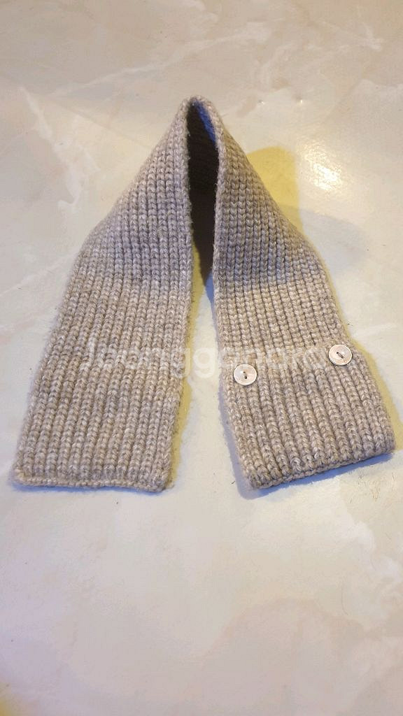 핸드메이드 니트 네키 목도리--1